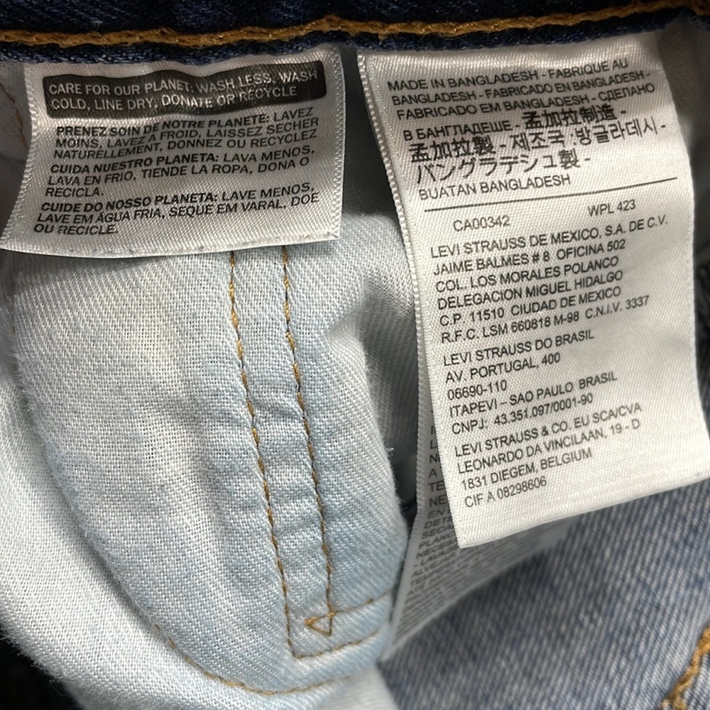 Levi’s 511 Jean Shorts Size W31 - Picture 7 of 8